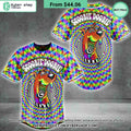 Scooby Doobie Psychedelic Weed Baseball Jersey