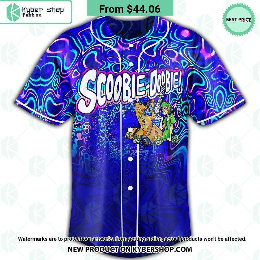 Scooby Doobie Trippy CUSTOM Baseball Jersey