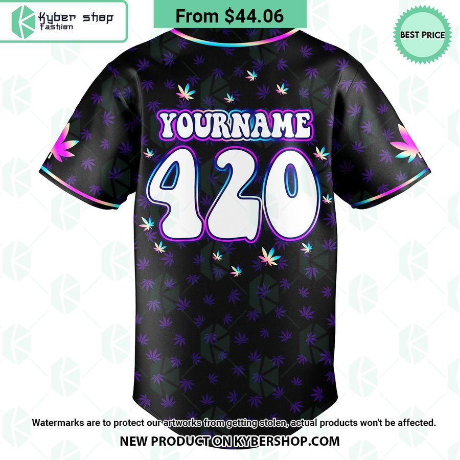 Scooby Doobie Weed CUSTOM Baseball Jersey
