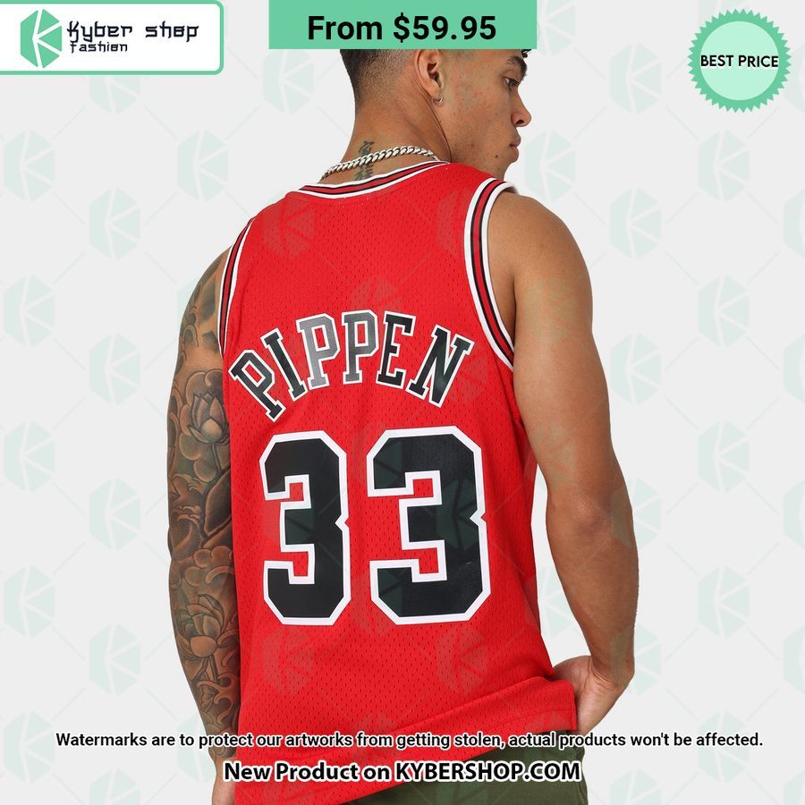 Scottie Pippen 33 Chicago Bulls Home Basketball Jersey