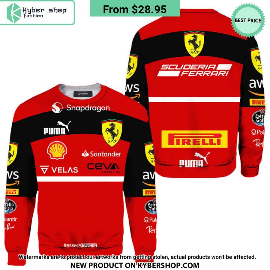 Scuderia Ferrari Formula 1 Hoodie, Shirt