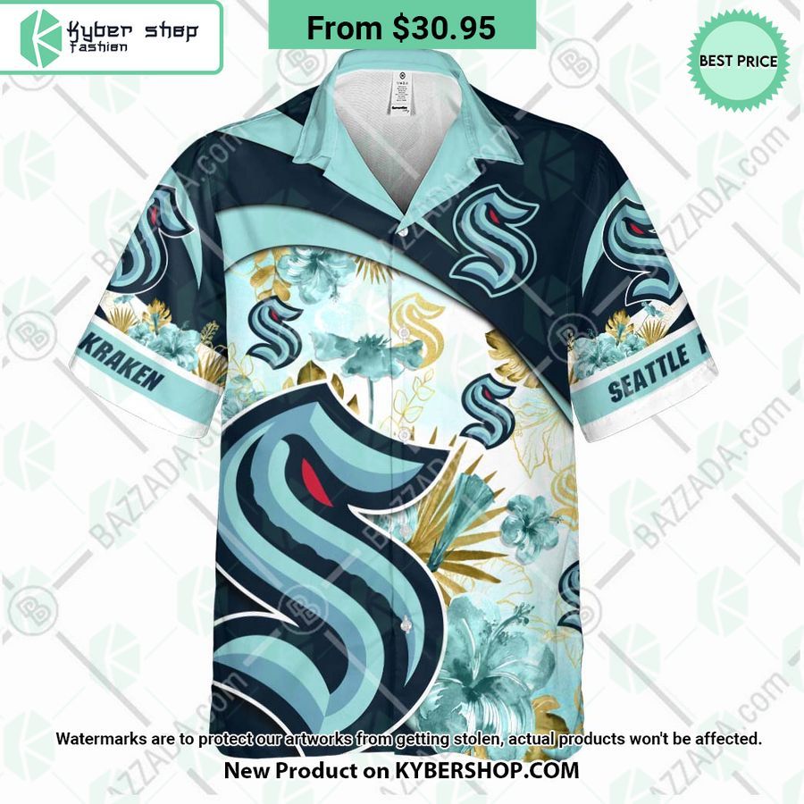 Seattle Kraken custom personalized Hawaiian Shirt
