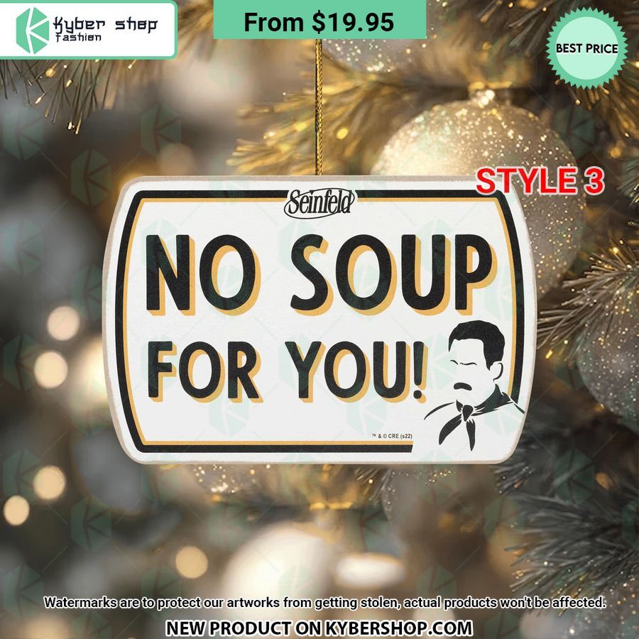 Seinfeld TV Series Christmas Ornament