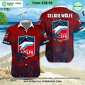 Selber Wolfe Hawaiian Shirt and Shorts