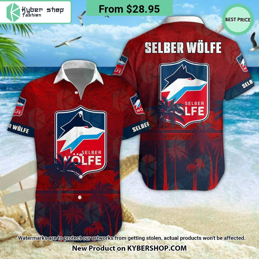 Selber Wolfe Hawaiian Shirt and Shorts