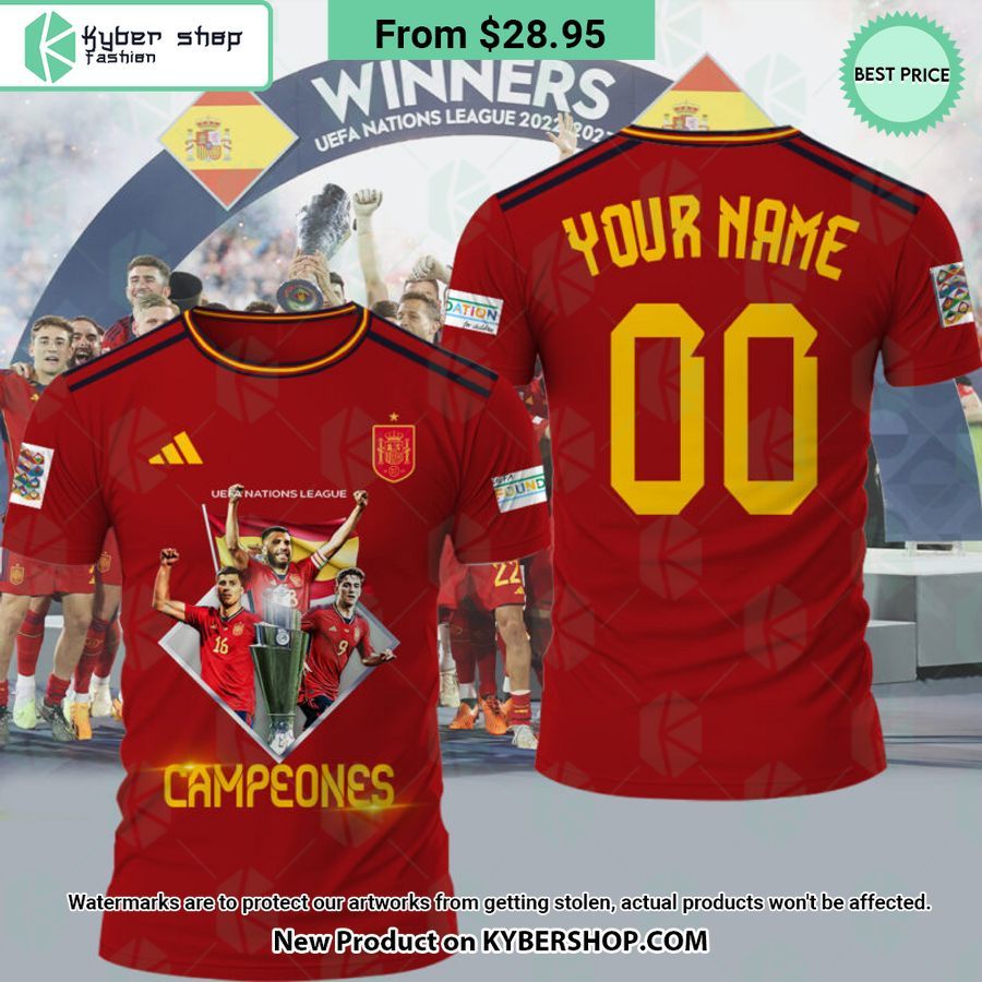 Selección Española de Fútbol Campeones UEFA Nations League Shirt