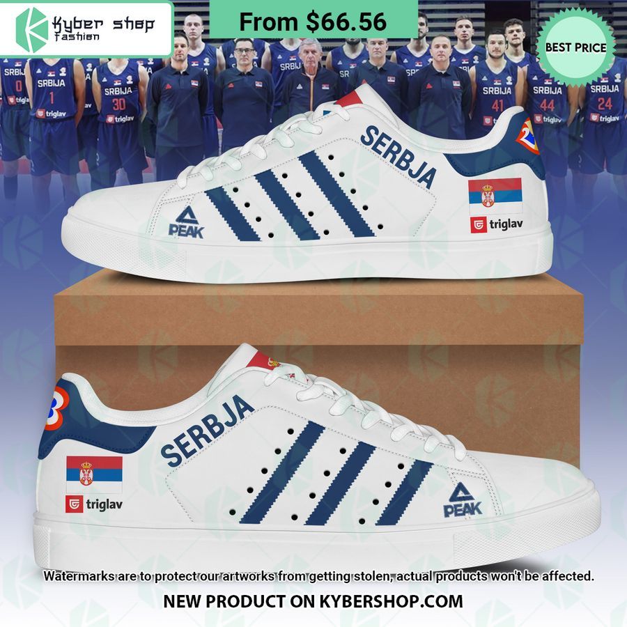 Serbia Basketball Stan Smith Shoes