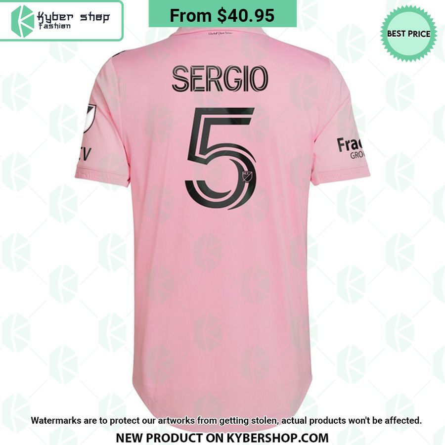 Sergio Busquets 5 Inter Miami Soccer Jersey