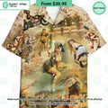 Sexy Vintage Military Pin Up Girl Hawaiian Shirt