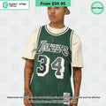 Shaquille O Neal Los Angeles Lakers 34 Off Court Basketball Jersey