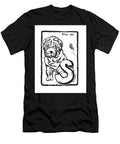 Shar Pei Black And White Painting T-Shirt