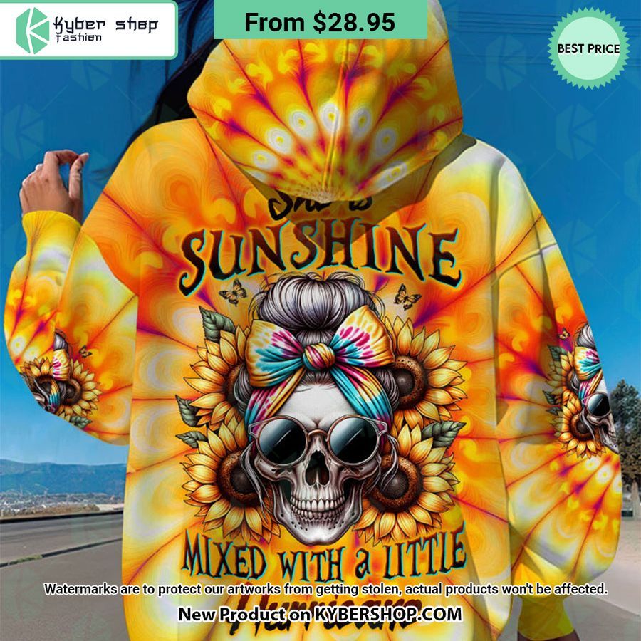 She Is Sunshine Mixed With a Little Hurricane Shirt, Hoodie