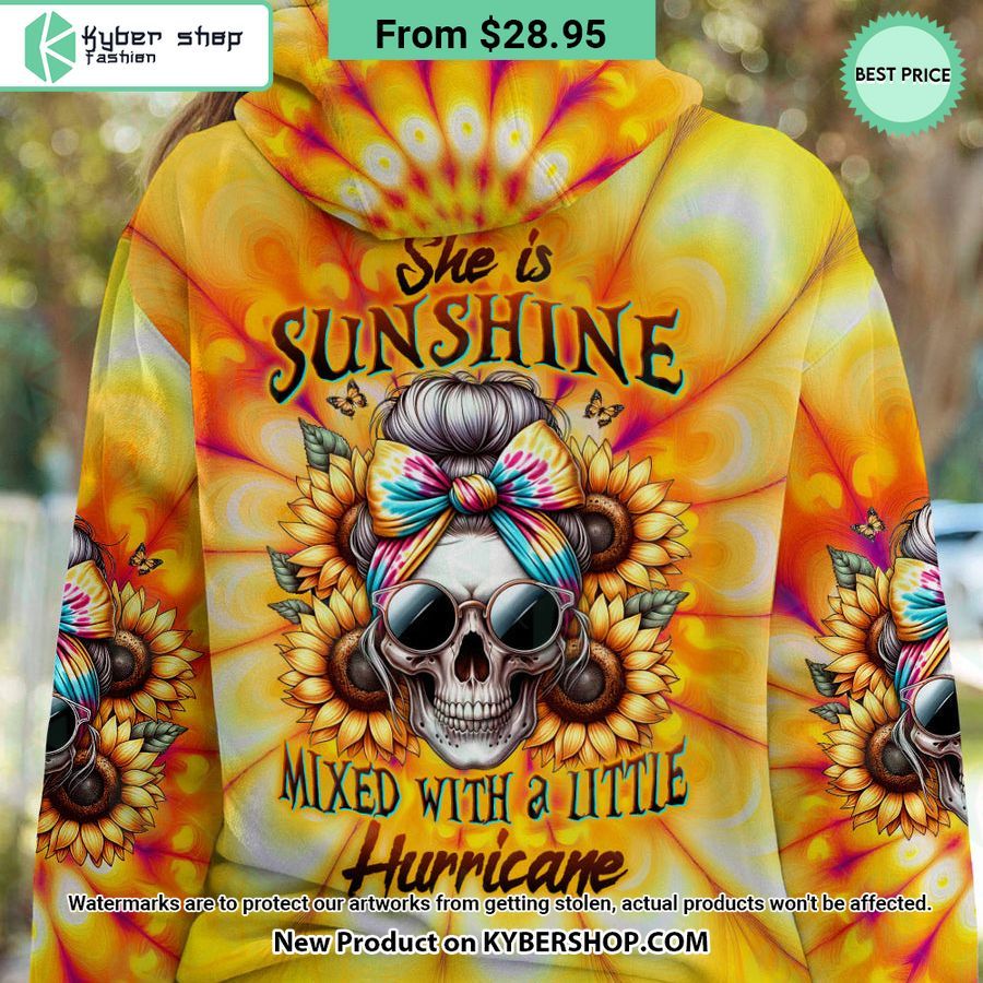 She Is Sunshine Mixed With a Little Hurricane Shirt, Hoodie