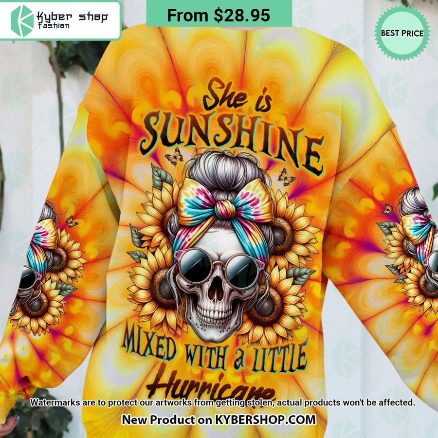 She Is Sunshine Mixed With a Little Hurricane Shirt, Hoodie