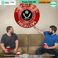 Sheffield United CUSTOM Metal Sign