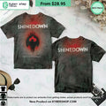 Shinedown Somewhere In The Stratosphere Album Cover Shirt