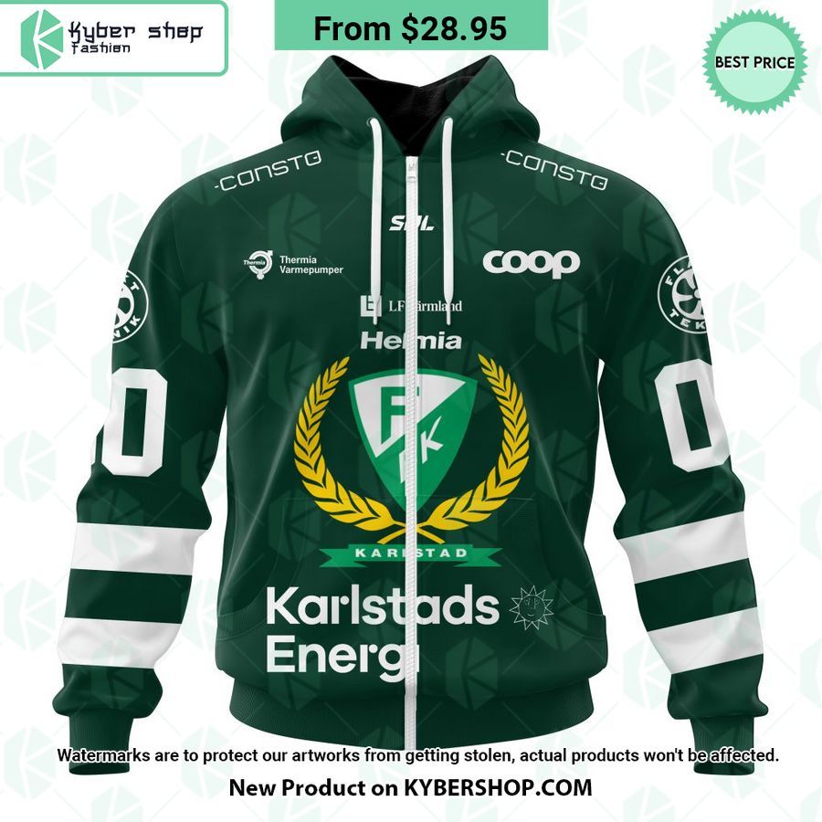SHL Farjestad BK 2023 Home CUSTOM Hoodie