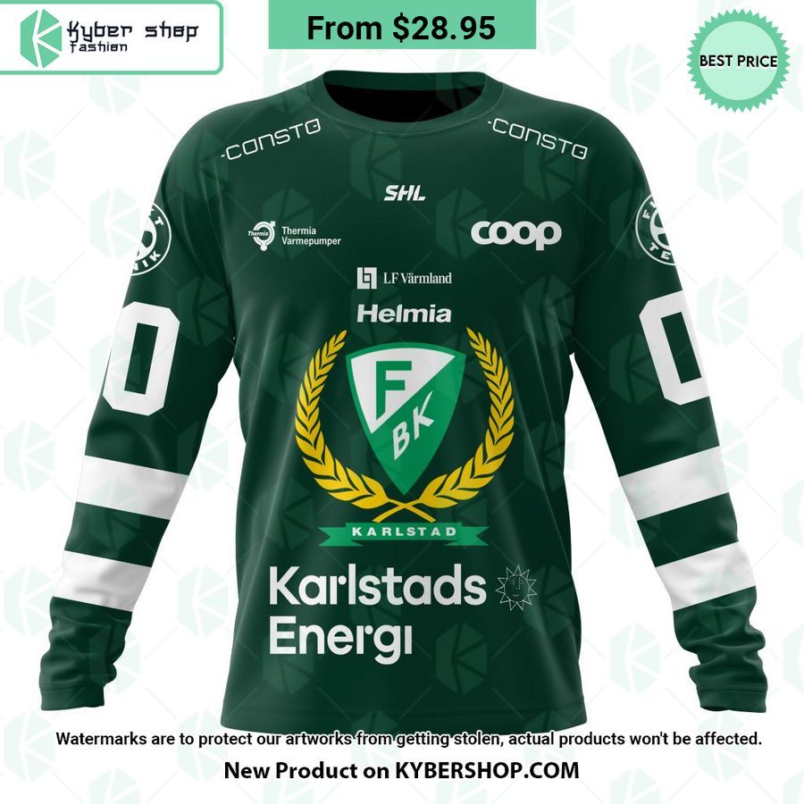 SHL Farjestad BK 2023 Home CUSTOM Hoodie