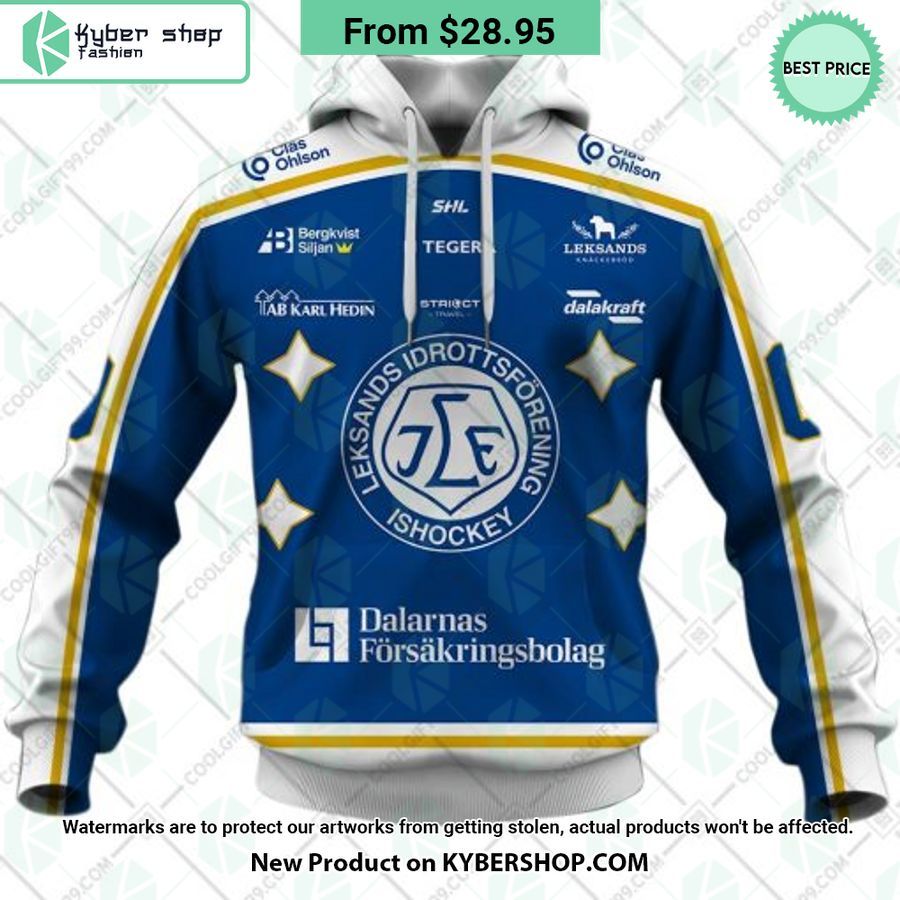 SHL Leksands IF 2023 Home CUSTOM Shirt