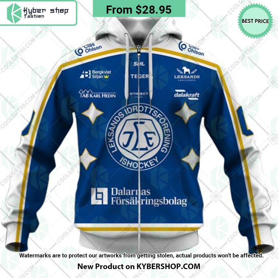 SHL Leksands IF 2023 Home CUSTOM Shirt