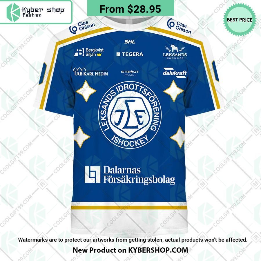 SHL Leksands IF Home jersey Shirt, Hoodie