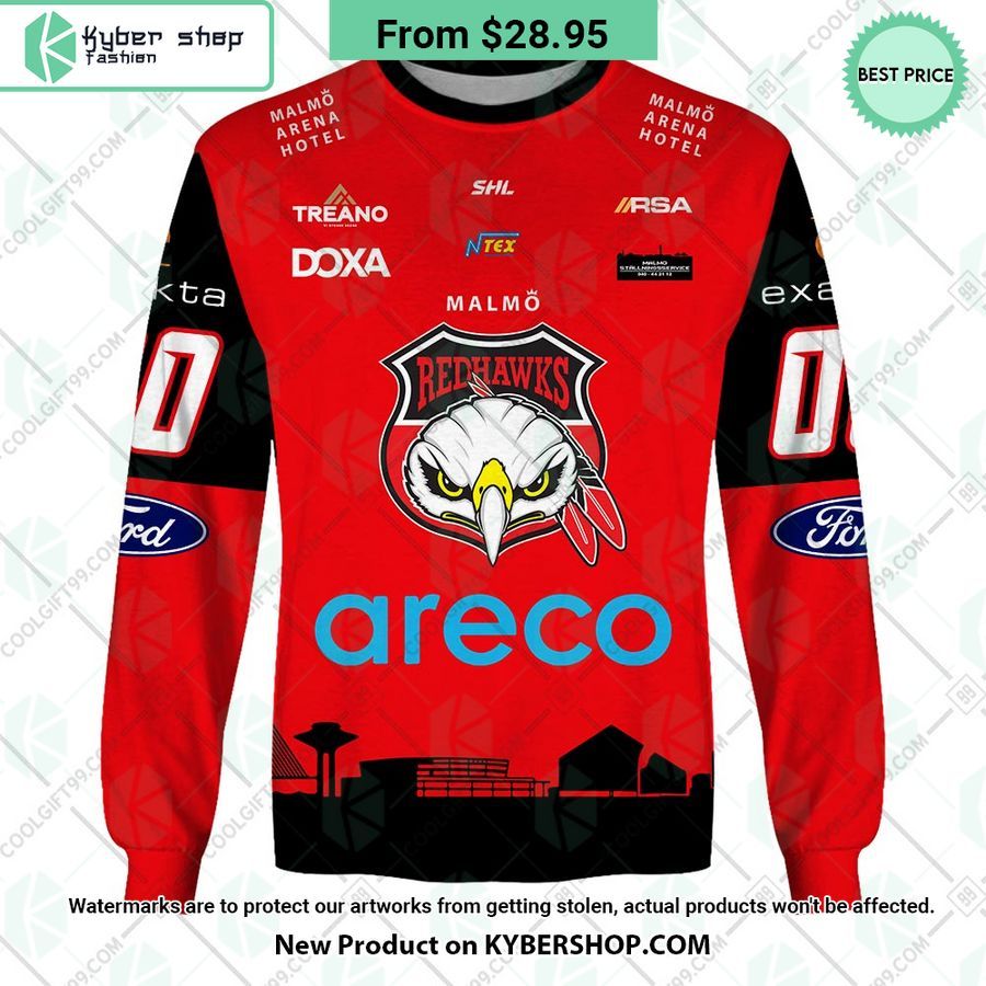 SHL Malmo Redhawks Home jersey Shirt, Hoodie