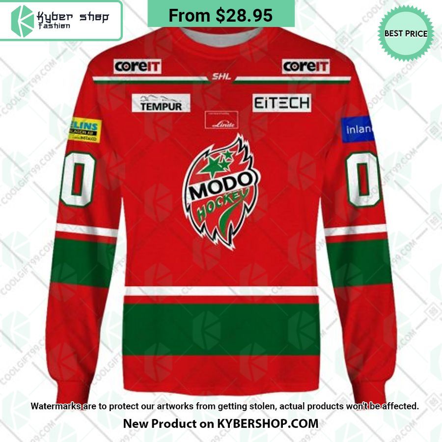 SHL Modo Hockey 2023 Home CUSTOM Hoodie