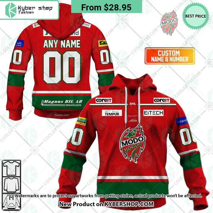 SHL Modo Hockey Home jersey Shirt, Hoodie