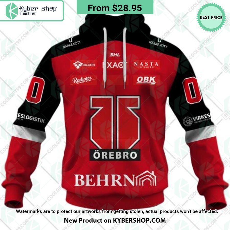 SHL Orebro HK 2023 Home CUSTOM Shirt