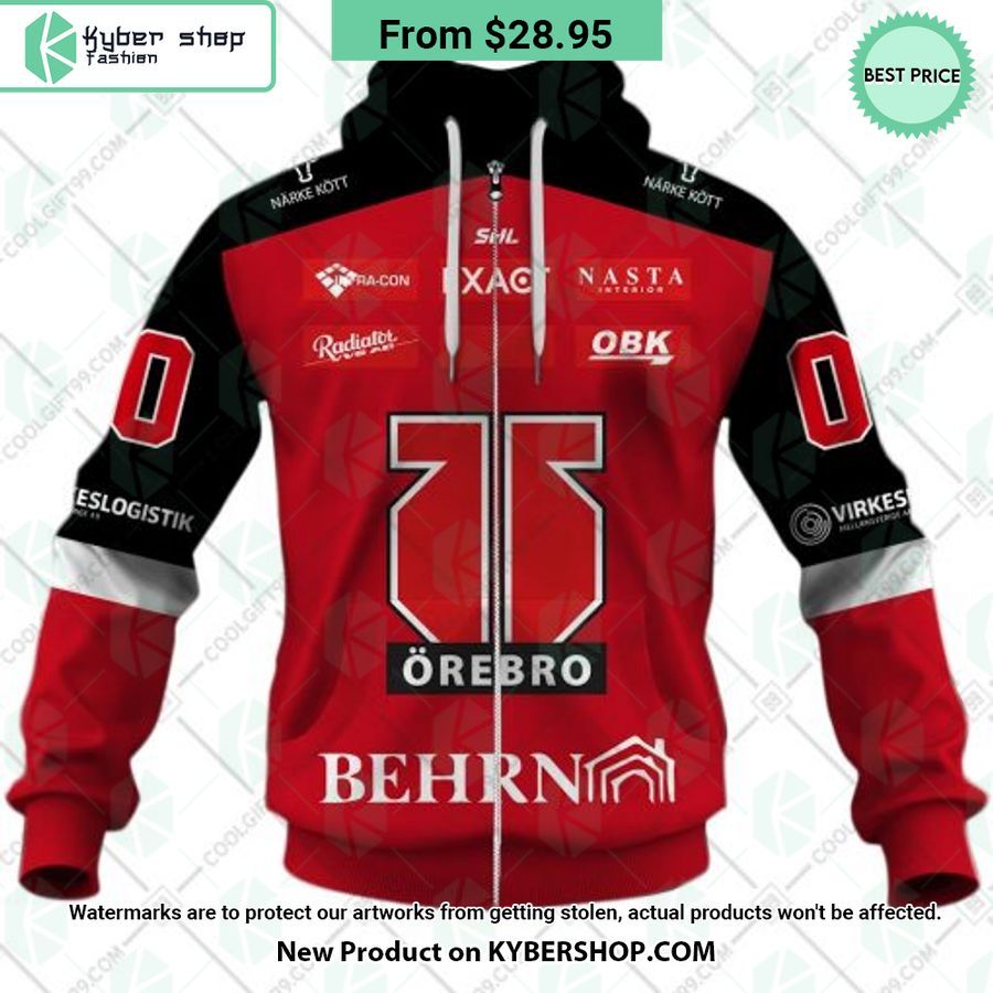 SHL Orebro HK 2023 Home CUSTOM Shirt