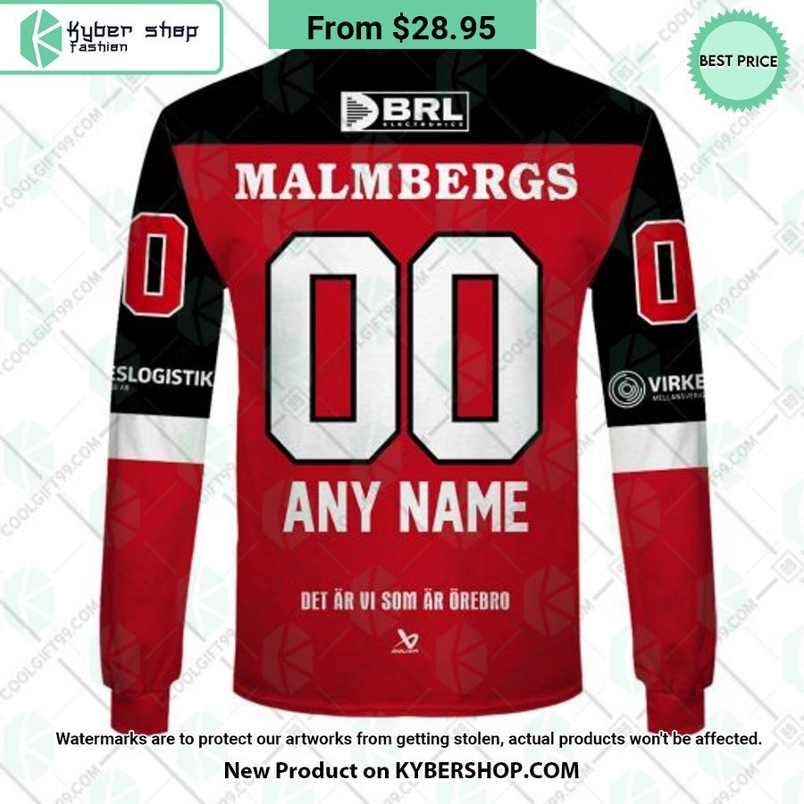 SHL Orebro HK 2023 Home CUSTOM Shirt