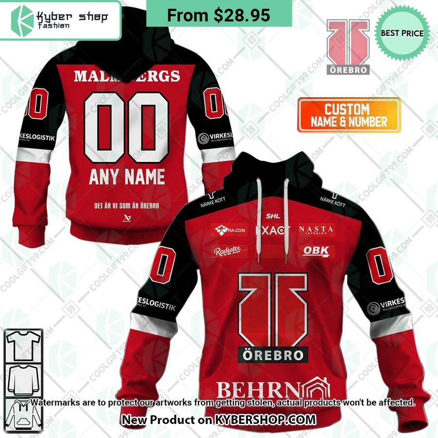 SHL Orebro HK Home jersey Shirt, Hoodie
