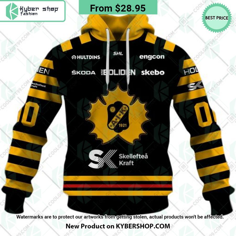 SHL Skelleftea AIK 2023 Home CUSTOM Hoodie, Shirt