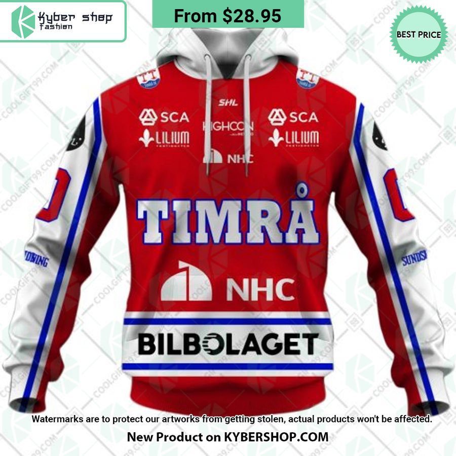 SHL Timra IK 2023 Home CUSTOM Hoodie