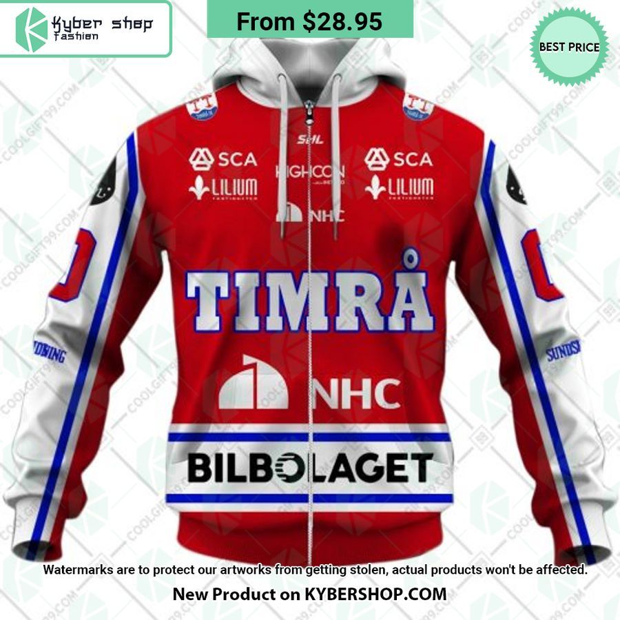 SHL Timra IK 2023 Home CUSTOM Hoodie