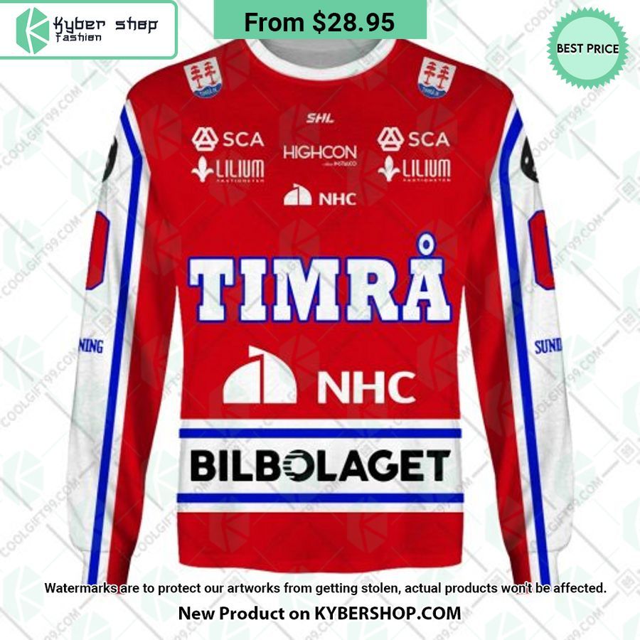SHL Timra IK 2023 Home CUSTOM Hoodie