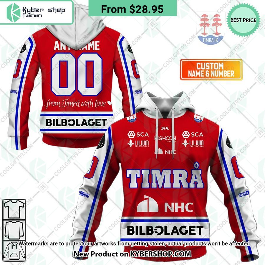SHL Timra IK Home jersey Shirt, Hoodie