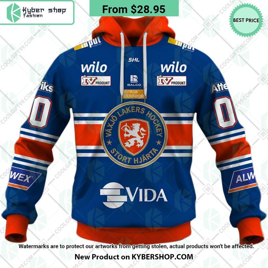 SHL Vaxjo Lakers Home jersey Shirt, Hoodie