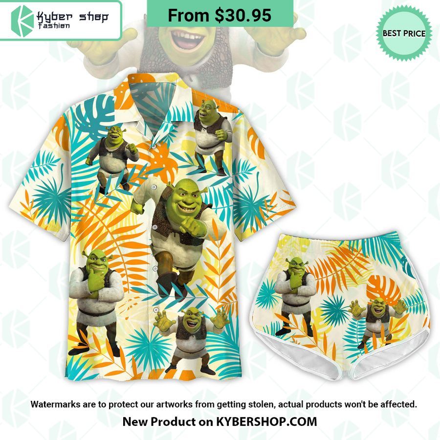 Shrek Tropical Hawaiian Shirt