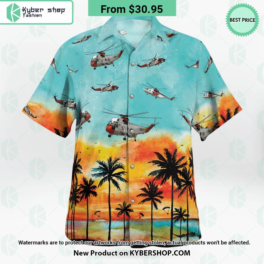 Sikorsky S-61 Hawaiian Shirt