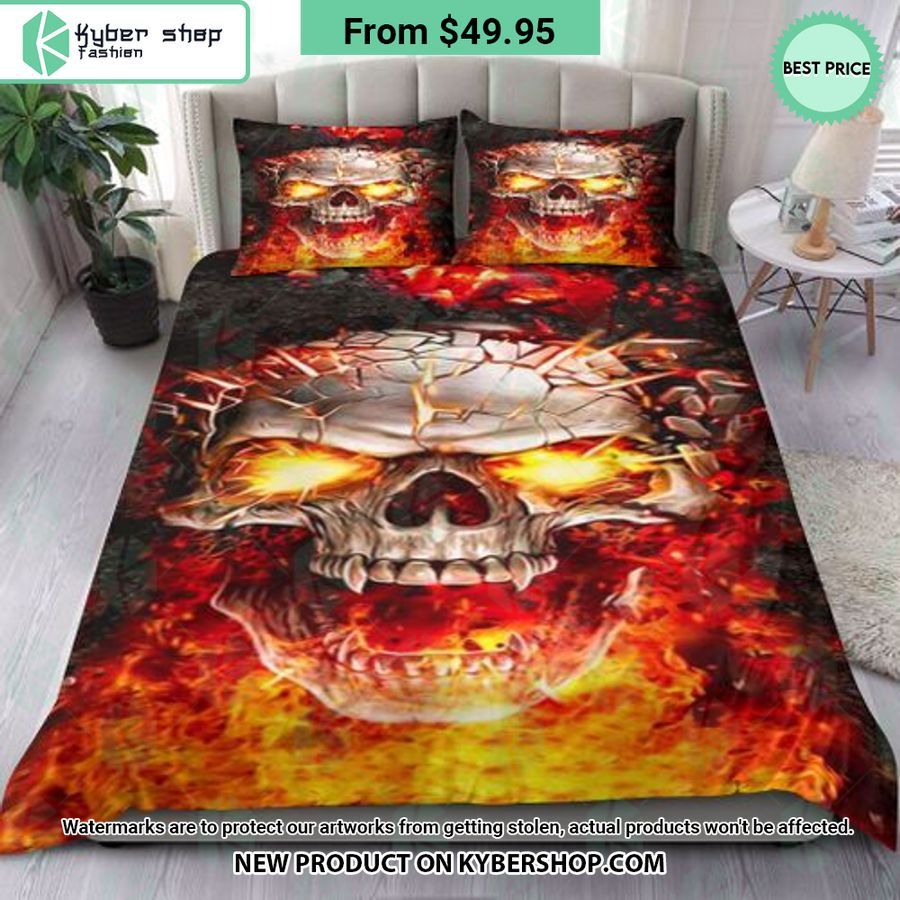 Skull Cracking Bedding Set
