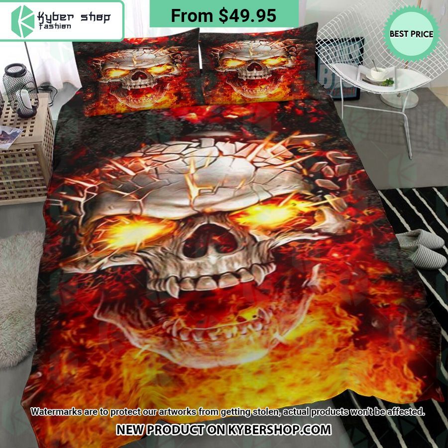 Skull Cracking Bedding Set