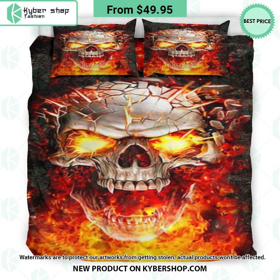 Skull Cracking Bedding Set