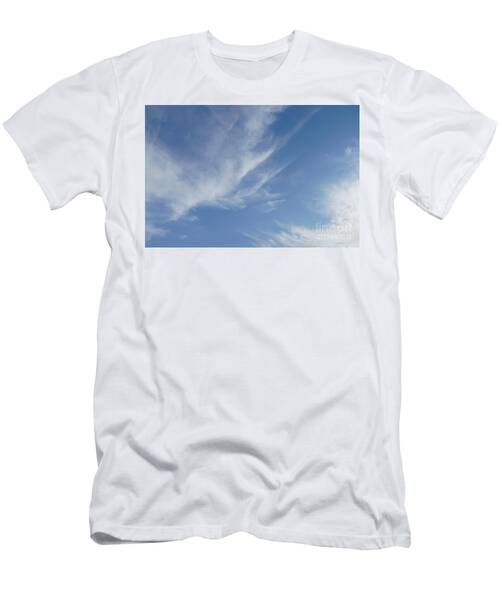 Sky - Blue And White T-Shirt