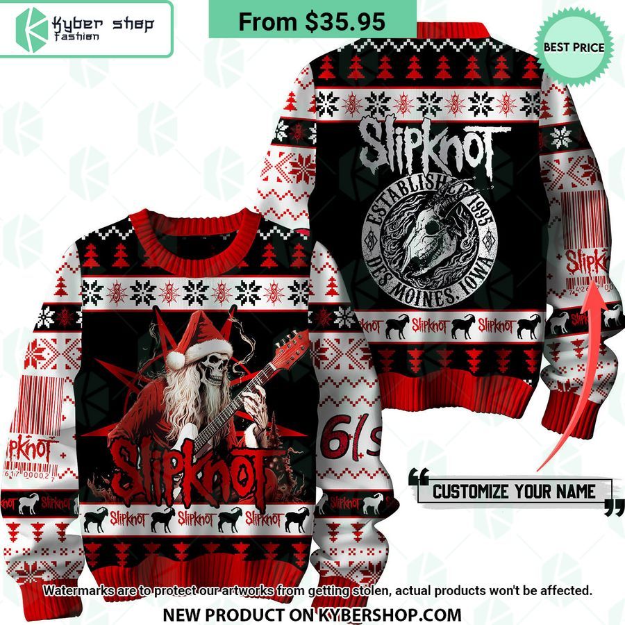 Slipknot Established 1995 Custom Sweater