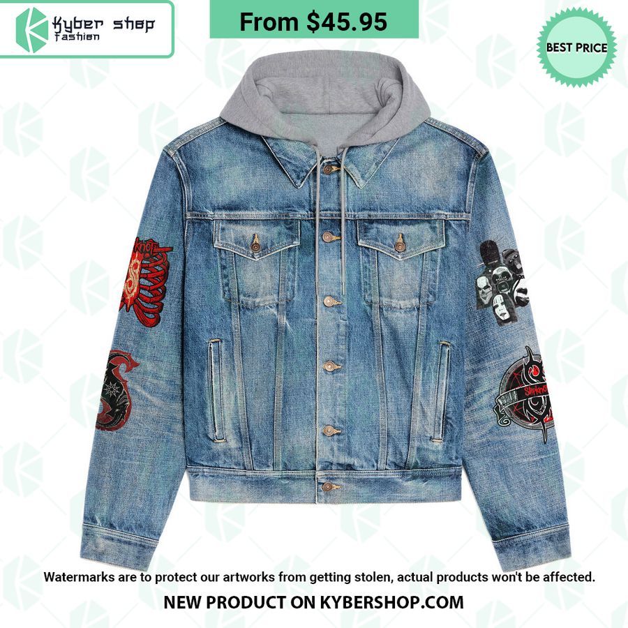 Slipknot Hooded Denim Jacket