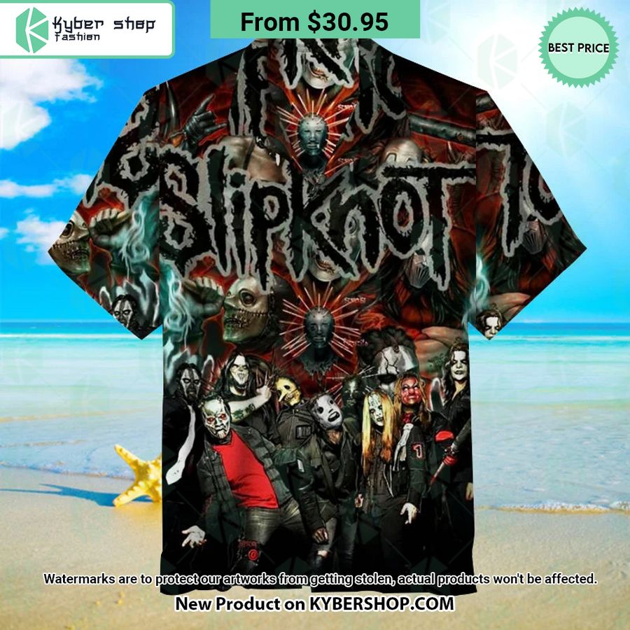 Slipknot Prepare For Hell Tour Hawaiian Shirt
