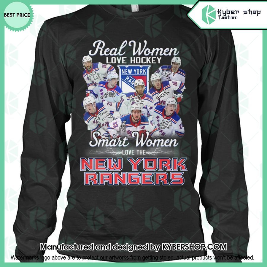 Smart Women Love The New York Rangers T Shirt