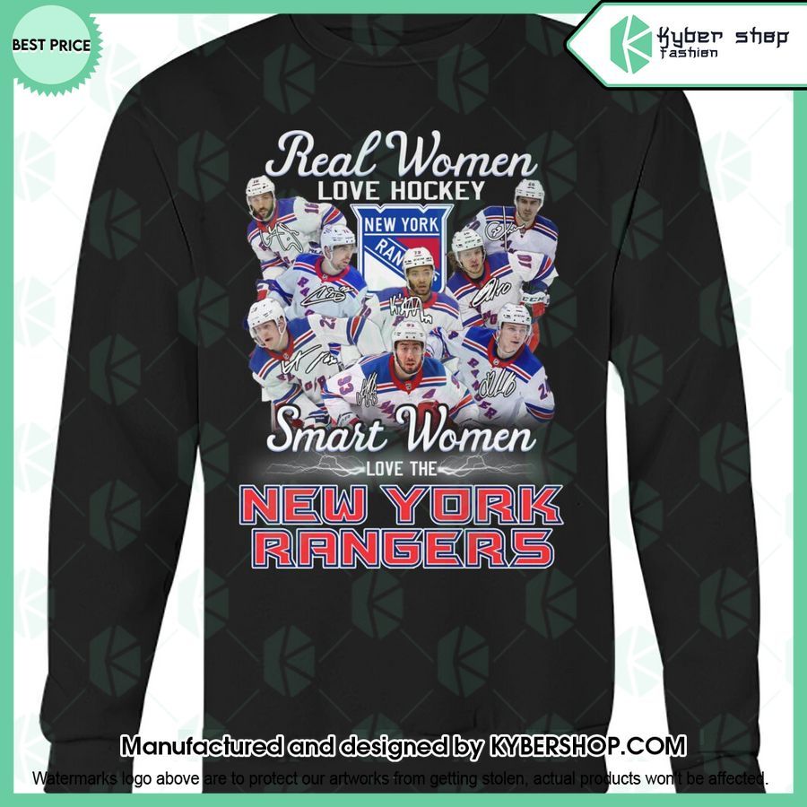 Smart Women Love The New York Rangers T Shirt
