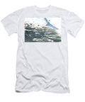 Snowy Egret Taking Flight Into Light T-Shirt